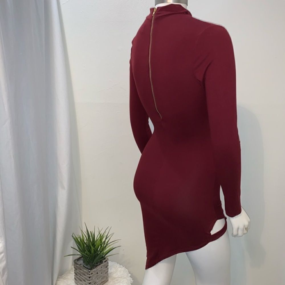 Burgundy Dress | Size Small | - Picture 2 of 4
